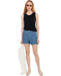 Zoe Shorts with E Back - Denim