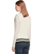 Sleeveless Quilted Front Full Zip Sweater Vest