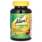 Natures Way, Alive!, комплекс витаминов группы B, со вкусом манго, 60 жевательных таблеток