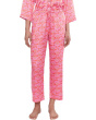 Rhythm - Printed Satin Mandarin Button-down Pajama Set