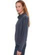 Long Sleeve Draped Turtleneck Sweatshirt