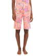Short Sleeve Henley Bermuda Shorts Pajama Set
