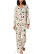 Peanuts Long Sleeve Classic Cotton Knit Pajama Set