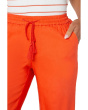 Mid-rise Pull-on Drawstring Waistband Wide Leg Pant