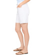 Ex-Boyfriend Mid-Rise Slouchy Shorts in White