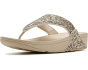 Lulu Multi-Tonal Glitter Toe Post Sandals