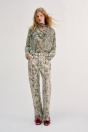 Zara БЛУЗКА С РИСУНКОМ ЖИВОТНОГО ЗМЕЯ
