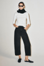 Zara Черные ДЖИНСЫ ZW COLLECTION RELAXED С ПОЯСОМ СРЕДНЕЙ ВЫСОТЫ