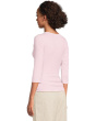 Asha 3/4 Sleeve Straight Neck Top