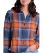 Re-Form Flannel Boxy Long Sleeve Shirt