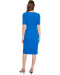 Mini Bow Front Sheath Dress