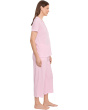 Short Sleeve Notch Top & Capri Pajama Set