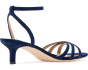 Kendyl Kitten-Heels Suede Sandals