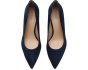 Lanette Suede Block-Heel Pumps