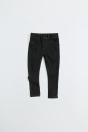 Zara ДЖИНСОВЫЕ ЛЕГГИНСЫ черного цвета