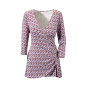 Wickel-Longshirt, bunt