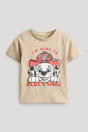 C&A PAW Patrol - Маршалл - рубашка с короткими рукавами 2255789 бежевого цвета