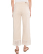 Mid-Rise Stride Wide Leg Pant With Lace Trim 27" Inseam