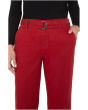 Stride Mid-Rise Wide Leg Pants w/ Self Belt