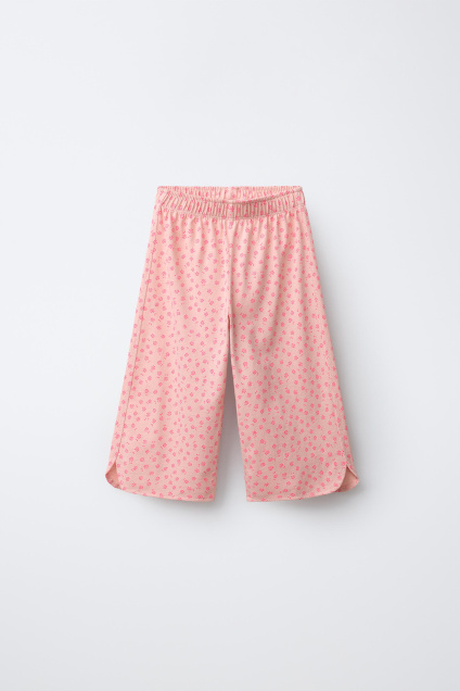 Zara БРЮКИ-КЮЛОТЫ С ЦВЕТОЧНЫМ РИСУНКОМ 511360240-620-18
