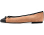 Kara Toe Cap Ballerina Flats
