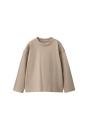 Zara ОДНОТОННАЯ ФУТБОЛКА коричнево-коричнево-серая