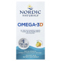 Nordic Naturals, Omega-3D™, омега-3 с витамином D, с лимонным вкусом, 120 капсул