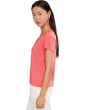 Relaxed Short Sleeve V-Neck Tee