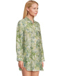 Paradise Fronds Pocket Bf Shirt