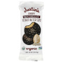 Justins Nut Butter, органические темные шоколадные конфеты с хрустящей арахисовой пастой, 2 шт., 37 г (1,32 унции)