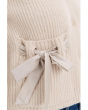 Stassi Satin Tie Cardigan