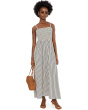 Smocked Tie Strap Maxi Dress