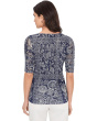 Ruched Sleeve Mesh Top