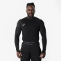 Женская/мужская футболка с длинным рукавом и подогревом - Keepdry Club Black
