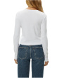 Trixie Crew Neck Snap Cardi