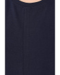 Petite Pima Cotton Stretch Jersey Crew Neck Dress