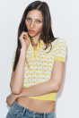 Zara РУБАШКА ПОЛО В ПОЛОСКУ И ГОРОШЕК 527685419-330-2