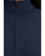 Stevie Active Rib Half Zip Waist Length