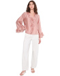 Ruffle Sleeve and Center Front
