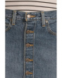 Retro Button Front Skirt