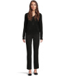 Pop Top - Long Sleeve V-Neck Sweater with Crystals detail