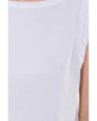 Rolled Edge Sleeveless Boatneck