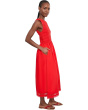 The Embroidered Melody Smocked Midi Dress