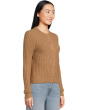 Long Sleeve Cozy Cotton Ribbed Cardigan