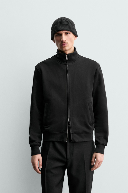 Zara Толстовка С застежкой-молнией для тяжелых условий эксплуатации ПРОИСХОЖДЕНИЕ 498721209-800-2