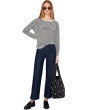 Long Sleeve Drop Shoulder Boxy Crew Neck Tee