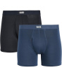 Vibe Xtra Soft Comfort Boxer Brief Fly 2-Pack