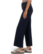 Petite Charlotte High Rise Wide Front Seam Leg Raw Hem