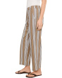 Topaz High-rise Pants In Tan/Navy