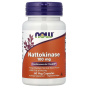 NOW Foods, наттокиназа, 100 мг, 60 вегетарианских капсул